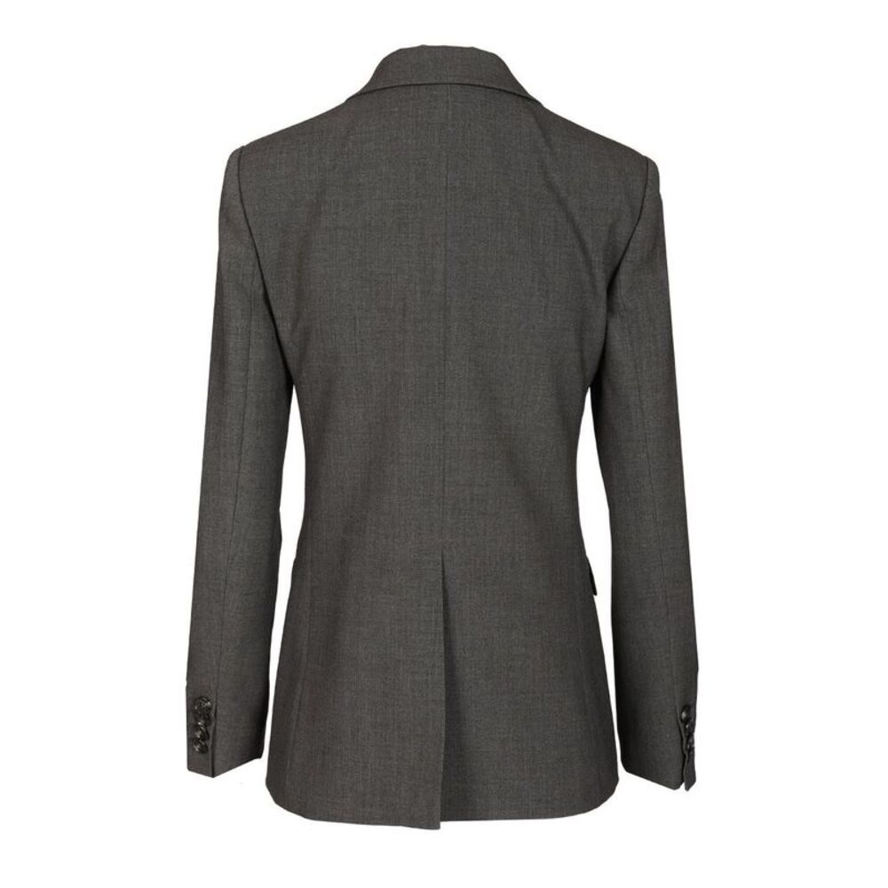 Al Duca D'aosta Women Double-Breasted Blazer With 6 Horn Buttons - Picture 2 of 5